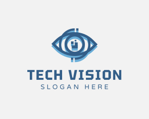 Pixel Eye Digital logo design