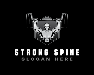 Strong Man Bodybuilder logo design