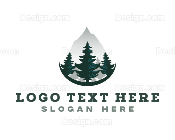 Pine Tree Mountain Forestry Logo