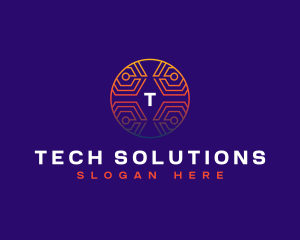 Digital Programming Technology logo design