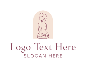 Sexy Nude Woman logo