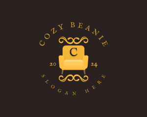 Luxury Couch Chair logo design