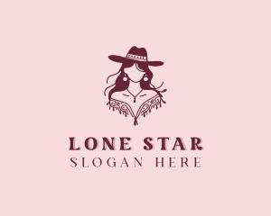 Western Cowgirl Rodeo  logo design