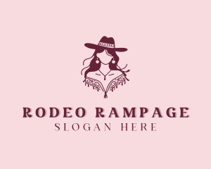 Western Cowgirl Rodeo  logo