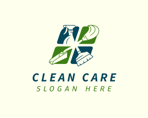 Sanitation Cleaning Housekeeping logo