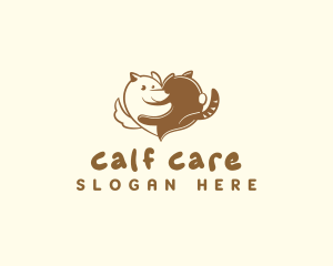 Care Dog Cat logo design