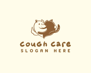 Care Dog Cat logo design
