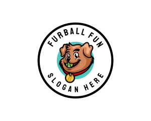 Fun Dog Baseball logo