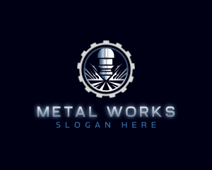 Metal Laser Engraving logo design