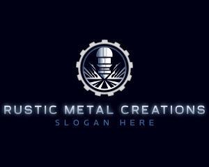 Metal Laser Engraving logo design