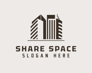 Office Space Condominium logo design