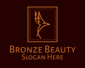 Bronze Flying Bird  logo