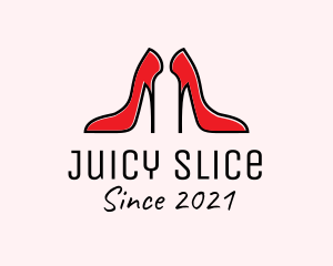 Stiletto Bottle Pub logo design