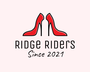 Stiletto Bottle Pub logo design