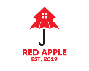 Red House Umbrella logo design