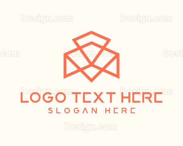 Abstract Geometric Real Estate Logo