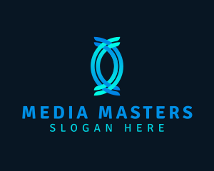 Media Business Letter O logo