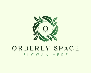 Organic Nature Leaf logo design