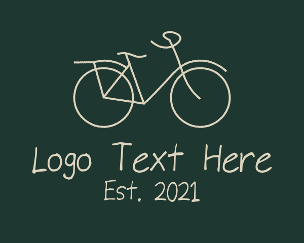 Pedalling logo example 3