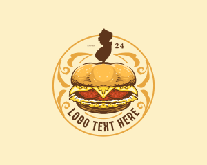 Taylor Ham Burger New Jersey Logo