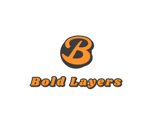 Cursive Bold Clothing Apparel  logo