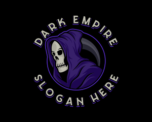 Grim Reaper Gaming logo design