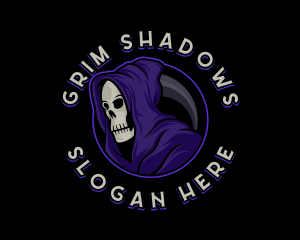 Grim Reaper Gaming logo design