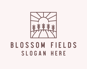 Sunlight Farm Field logo design