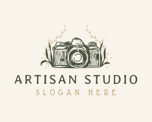 Studio Camera Photographer logo design