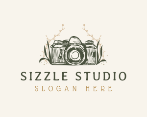 Studio Camera Photographer logo design