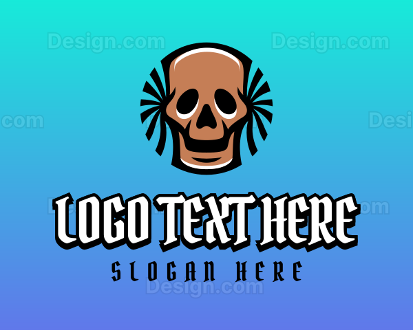 Pirate Skull Gaming Avatar Logo