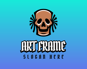 Pirate Skull Gaming Avatar logo design