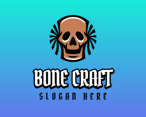 Pirate Skull Gaming Avatar logo design