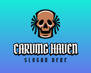 Pirate Skull Gaming Avatar logo design