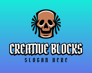 Pirate Skull Gaming Avatar logo design