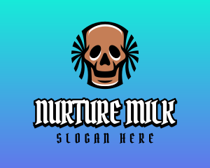 Pirate Skull Gaming Avatar logo design