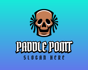 Pirate Skull Gaming Avatar logo design