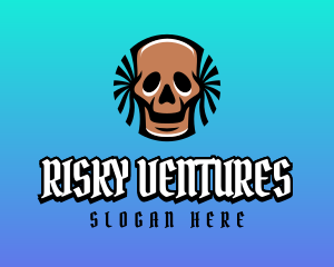 Pirate Skull Gaming Avatar logo design