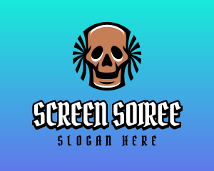 Pirate Skull Gaming Avatar logo design