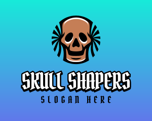 Pirate Skull Gaming Avatar logo design