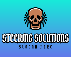 Pirate Skull Gaming Avatar logo design