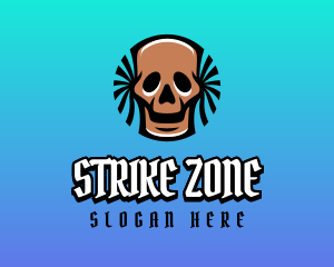 Pirate Skull Gaming Avatar logo design