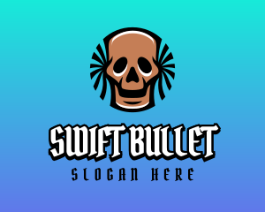 Pirate Skull Gaming Avatar logo design