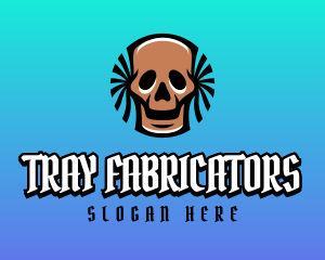 Pirate Skull Gaming Avatar logo design