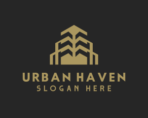 Urban Building Apartment logo design