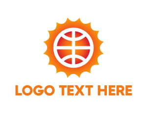 Sun Basketball Ball logo