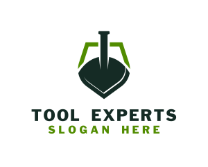 Farming Tool Shovel logo
