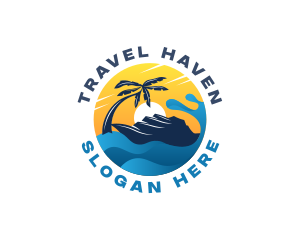 Ship Travel Tourism logo
