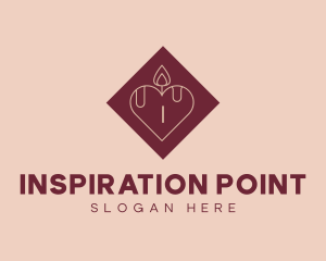 Candle Heart Worship logo