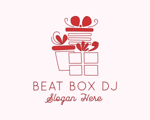 Holiday Gift Box logo design